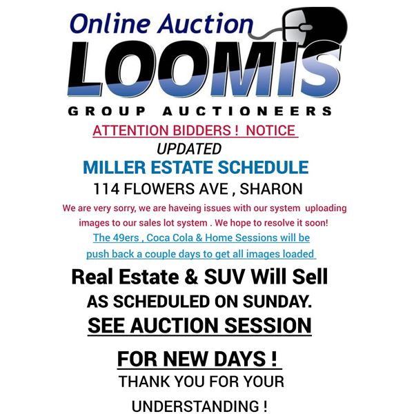 BIDDERS NOTICE !!!! PLEASE READ