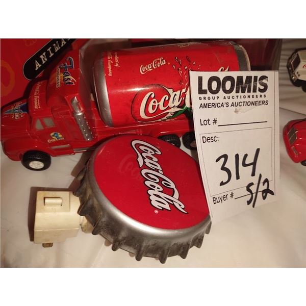 S/E COKE TRUCK & NIGHT LIGHT