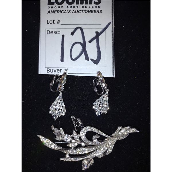 VINTAGE CRYSTAL (DIAMOND LIKE) SET