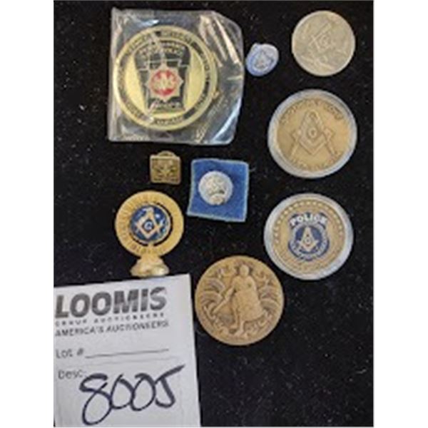 MASONIC & OTHER ITEMS (APPX 10 )