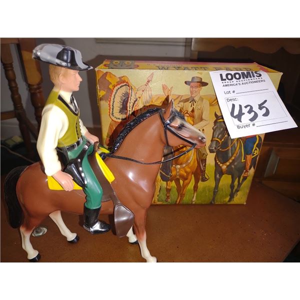 Wyatt Earp & Horse in Original Box (Beautiful Condition )