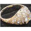 Image 4 : BEAUTIFUL ANTIQUE PLATINUM  LADIES DIAMOND RING
