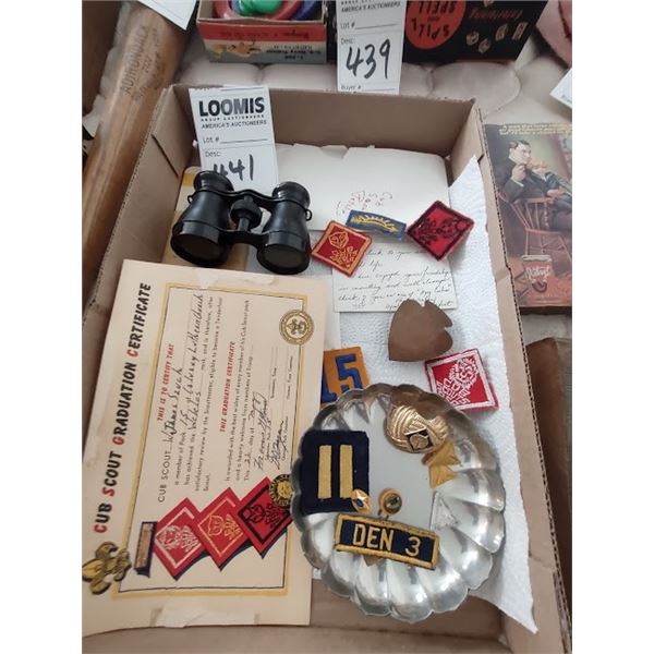 Sales Lot of Est 1950s Cub Scouts Collections