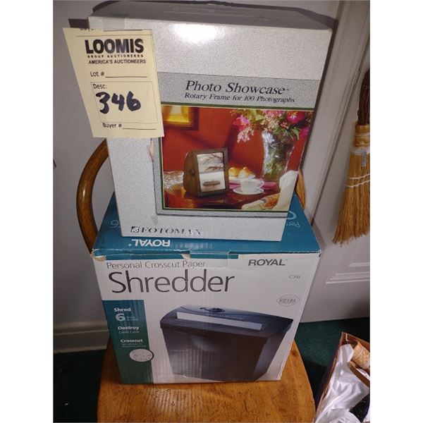 Shredder & Photo Showcase