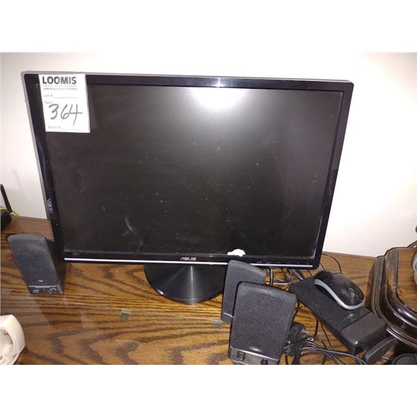 DESK TOP SCREEN & SPEAKERS