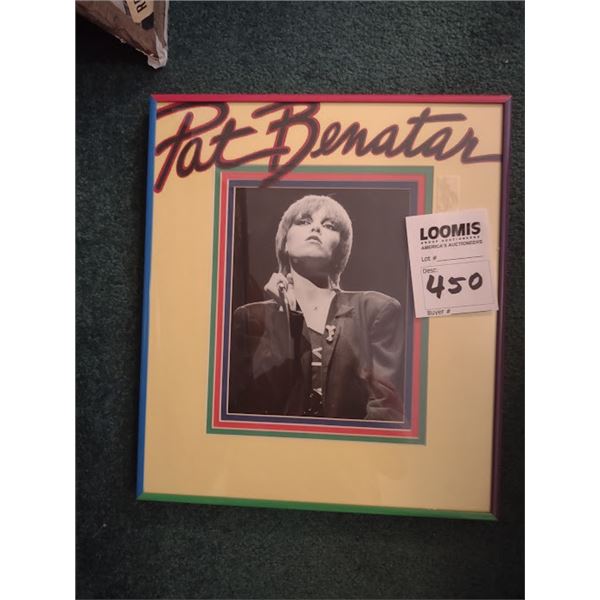FRAME PAT BENATAR PRINT