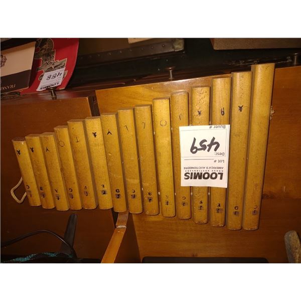ANTIQUE CHINESE XYLOPHONE