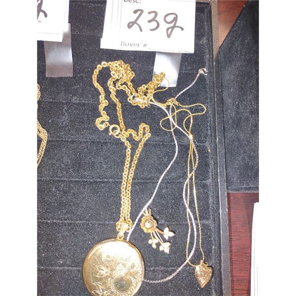 Asst Jewelry Lot w Locket