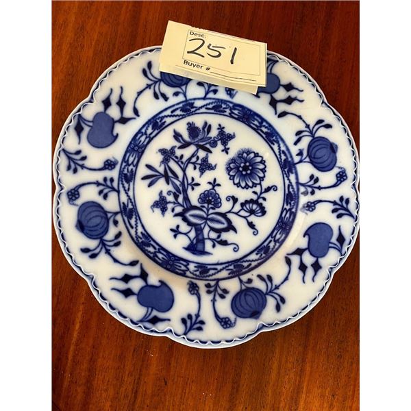 FLOW BLUE LARGE PLATE