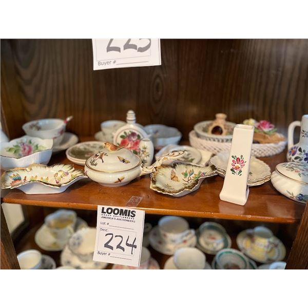 LARGE SALE LOT OF PAINTED CHINA