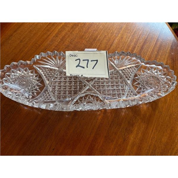 12" INCH RELISH DISH