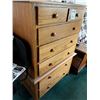 Image 1 : OAK SEVEN DRAWER CHEST