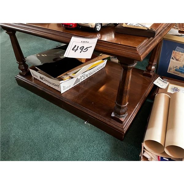 WOOD COFFEE TABLE
