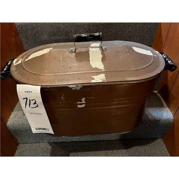 Antique Copper Boiler/ Very Good Condition