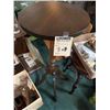 Image 1 : Antique Round Top Tall Table