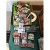 Image 1 : SALES LOT OF WOOD VILLAGE PIECES/ LIKE NEW