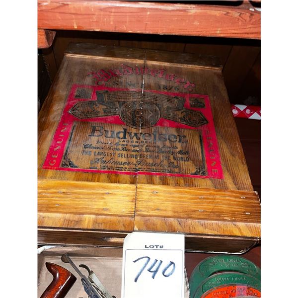 S/2 BUDWISER CABINETS (WOOD)