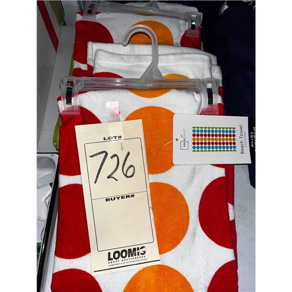 NEW BEACH TOWLES / LOT