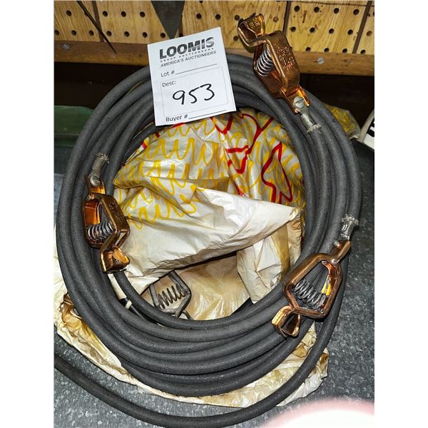 Vintage JUMPER CABLES (NEAR NEW) & ANOTHER PAIR
