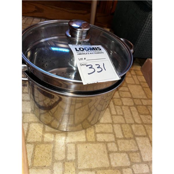 S.S DOUBLE COOKER (LIKE NEW)