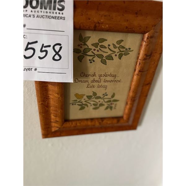 ANTIQUE FRAMED PRINT