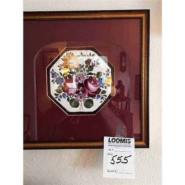 FRAME FLORAL W MATTE