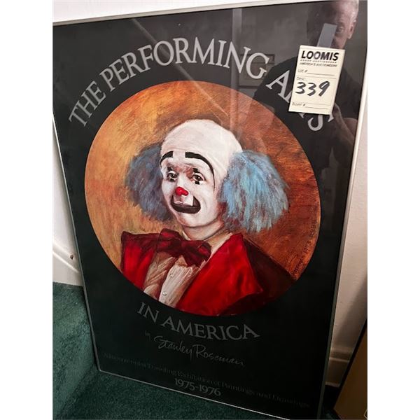 STANELY ROSEMAN FRAMED PRINT 1975-1976