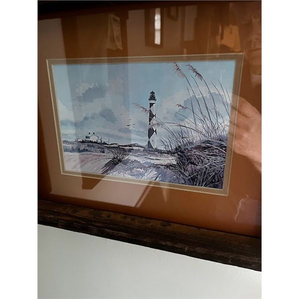 FRAME  LIGHTHOUSE ART