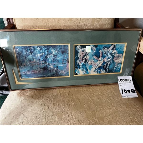 Signed Leroy Newman 1984 "GOLF CHAMPIONS "/Set of 2