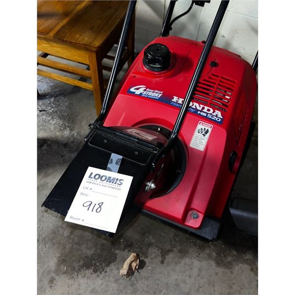 HONDA HS520 SNOW BLOWER