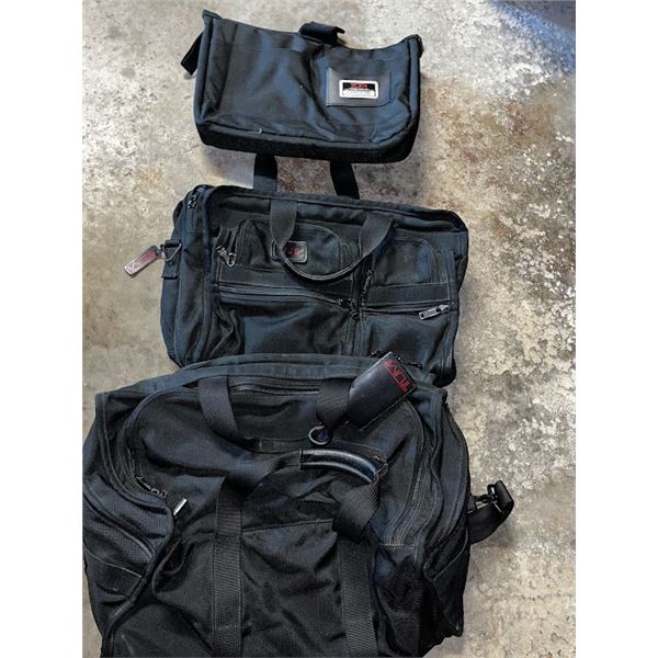TUMI CARRY BAGS LOT