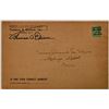 Image 1 : Thomas Edison Signed Envelope GFA