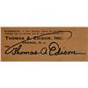 Image 2 : Thomas Edison Signed Envelope GFA