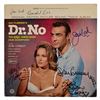 Image 1 : James Bond Dr. No Cast Signed Soundtrack