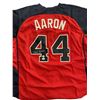 Image 1 : Hank Aaron Signed #44 Baseball Jersey JSA