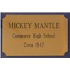 Image 4 : Mickey Mantle Autographed High School Photo