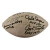 Image 5 : Hall of Fame Signed Football Brown, Sayers & More