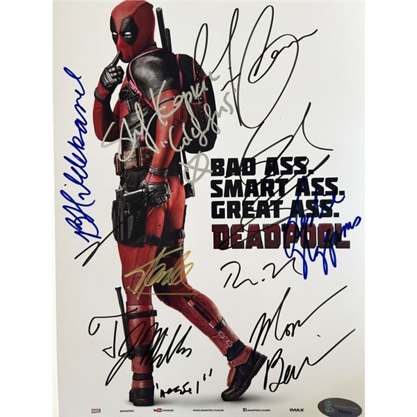 Deadpool Cast Signed Photo