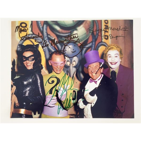 Batman 1966 Cast Signed Photo