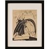 Image 1 : Batman Bob Kane Signed Drawing