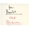 Image 1 : Prince Charles and Princess Diana Signature Cut
