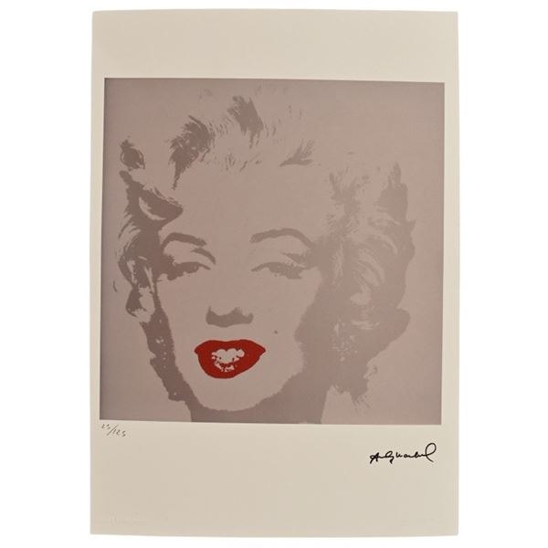 Andy Warhol Marilyn Monroe LE Lithograph