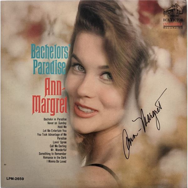 Ann Margret Signed Bachelors Paradise Album