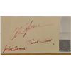 Image 1 : Al and Mae Capone Original Signatures