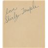 Image 1 : Shirley Temple Signature Cut