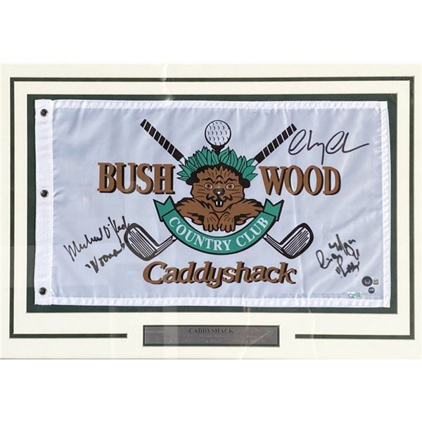 Caddyshack Bushwood Country Club Signed Flag