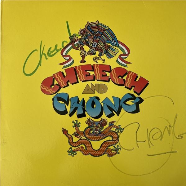 Cheech and Chong Signed Album