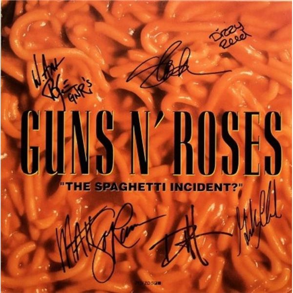 Guns N Roses Signed The Spaghetti Incident? Album