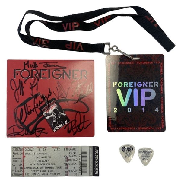 Foreigner 2014 Limited Edition VIP Collection