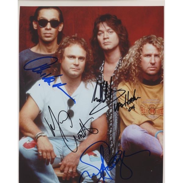 Van Halen Signed Photo